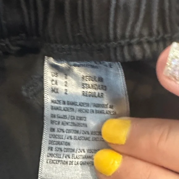 American Eagle Outfitters Black Jogger Pants - Picture 5 of 7